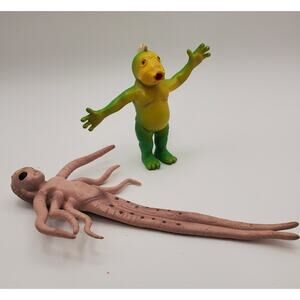 Men in Black MIB Mavis 13 Alien and Redgick Jr Bendable Action Figures